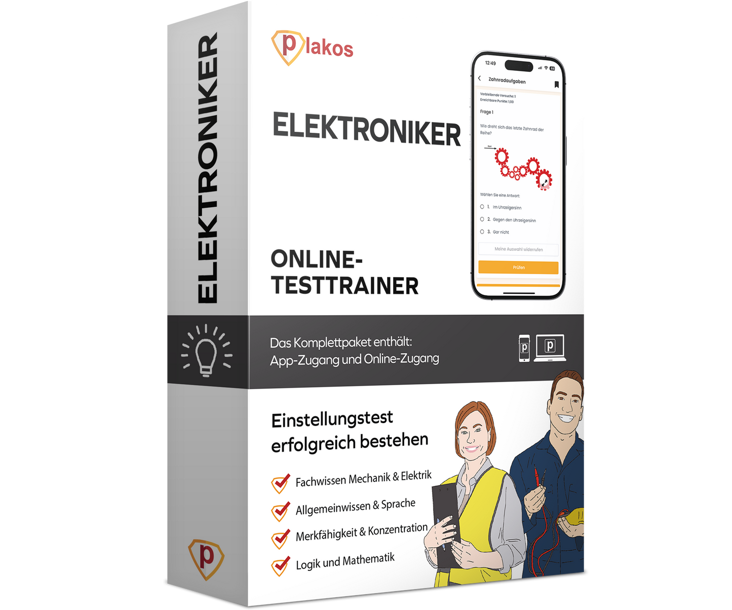 Elektroniker Einstellungstest 2026 Online Testtrainer