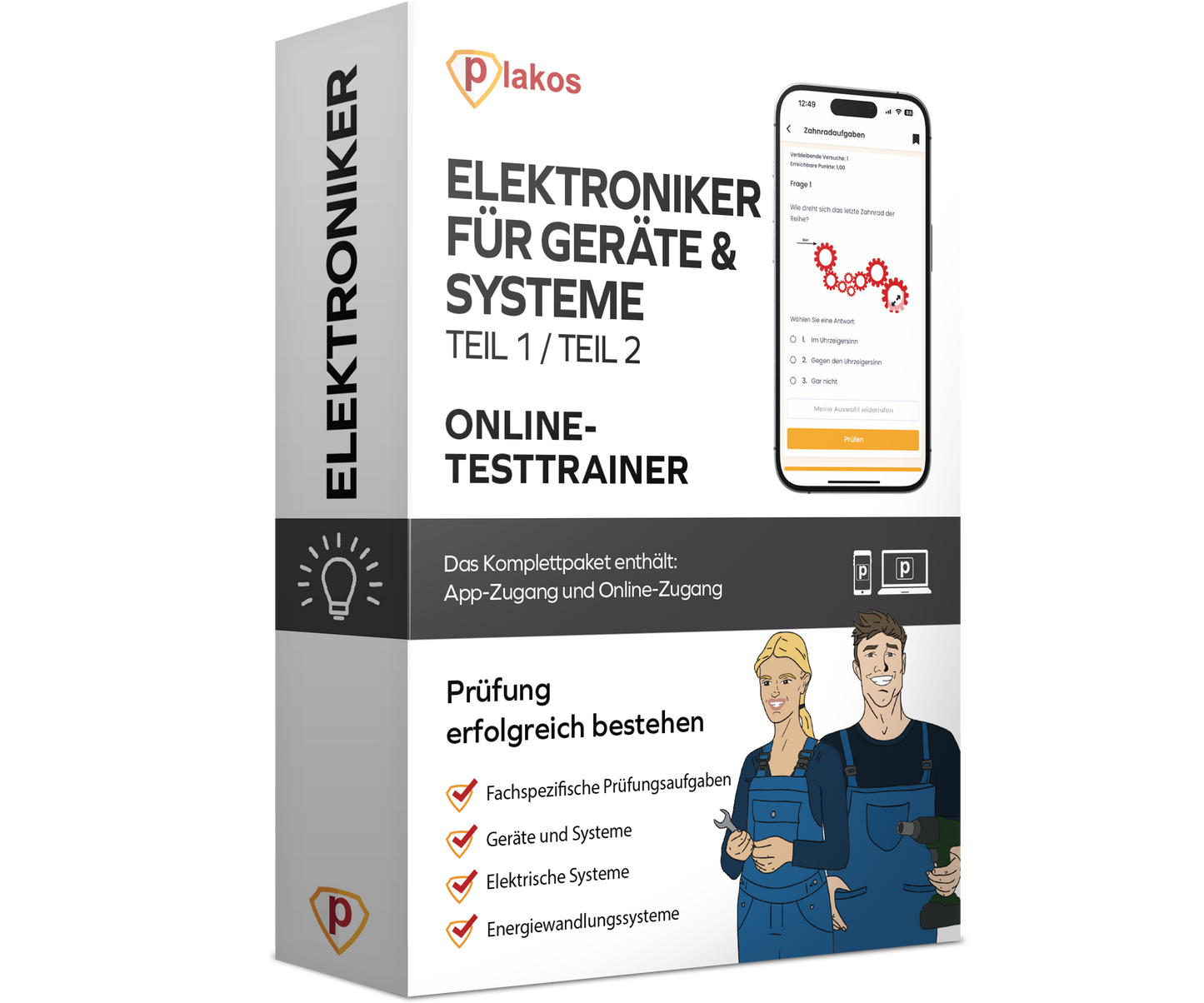 Elektroniker für Geräte und Systeme Teil 1 / Teil 2 2026 Online Testtrainer