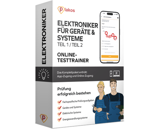 Elektroniker für Geräte und Systeme Teil 1 / Teil 2 2026 Online Testtrainer