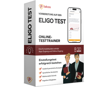 Vorbereitung auf den Eligo Test 2026 Einstellungstest Testtrainer
