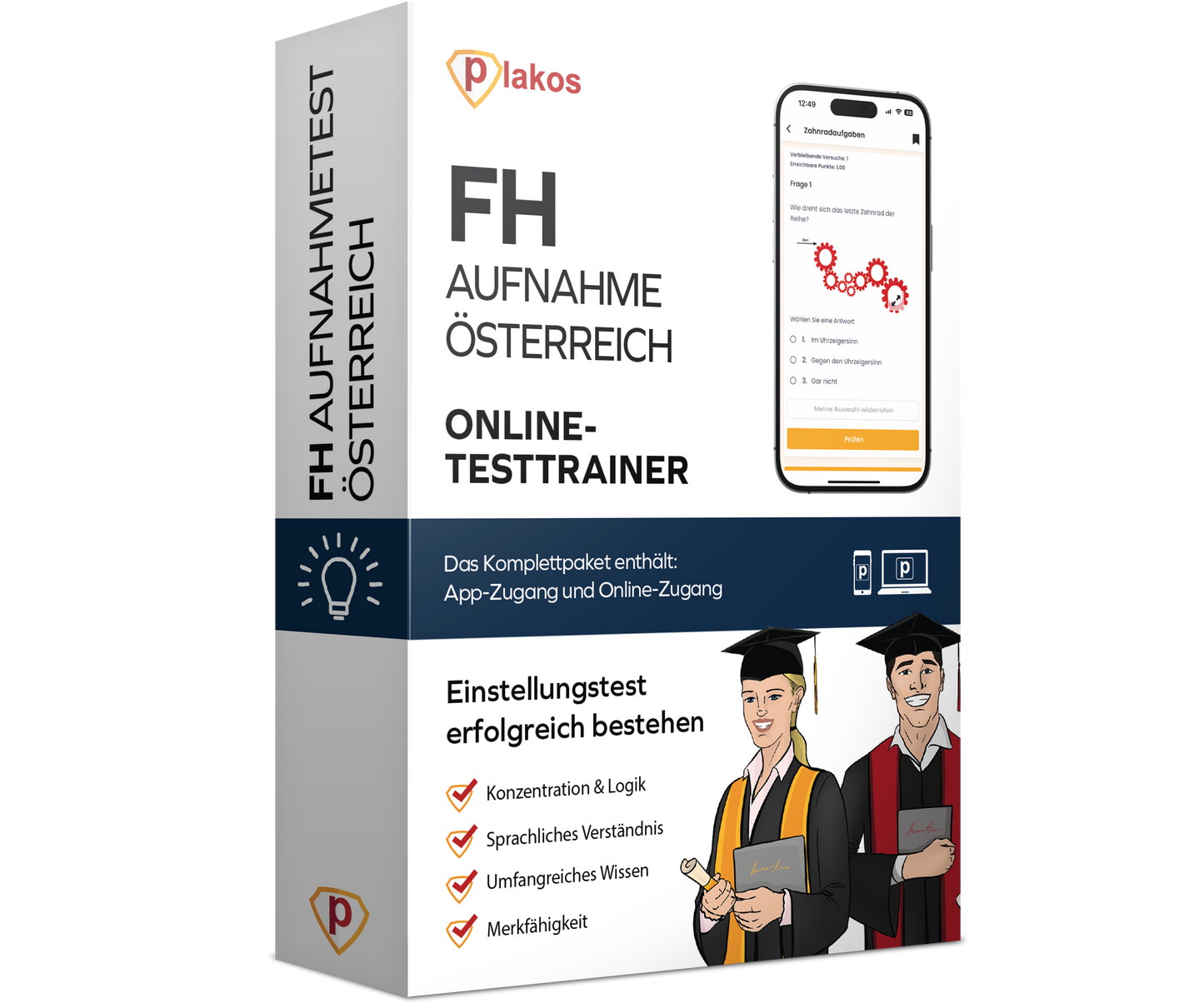 FH Aufnahmetest 2026 Online Testtrainer
