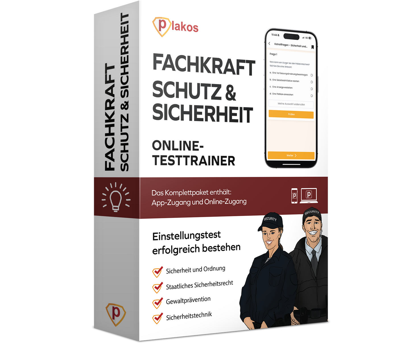 Fachkraft Schutz & Sicherheit Prüfungsvorbereitung 2026 Online Testtrainer