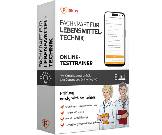 Fachkraft für Lebensmitteltechnik 2026 Online Testtrainer