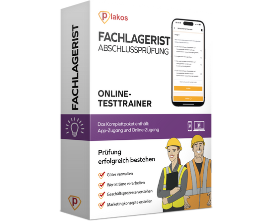 Fachlagerist Abschlussprüfung 2026 Online Testtrainer