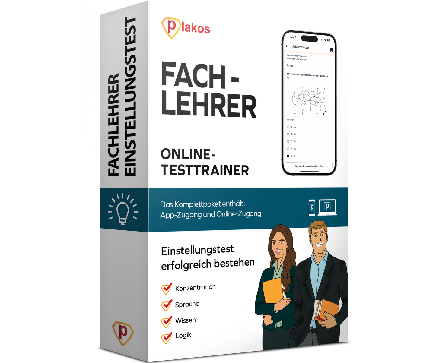 Fachlehrer Einstellungstest 2026 Online Testtrainer