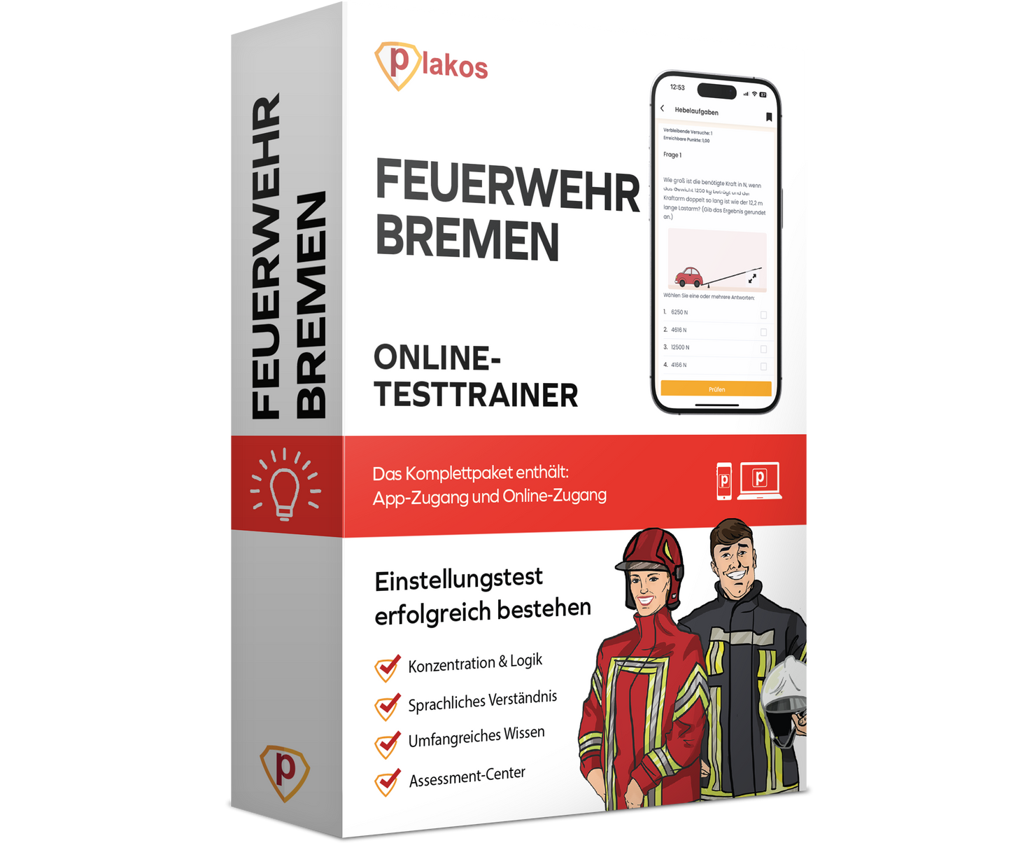 Feuerwehr Bremen Einstellungstest 2026 Online Testtrainer