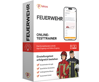 Feuerwehr Einstellungstest 2026 Online Testtrainer Komplettpaket