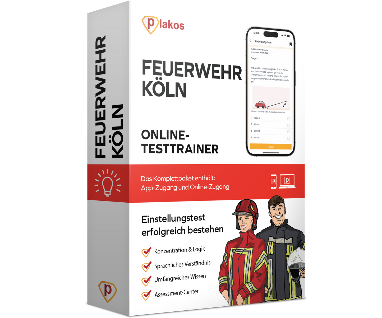 Feuerwehr Köln Einstellungstest 2026 Online Testtrainer