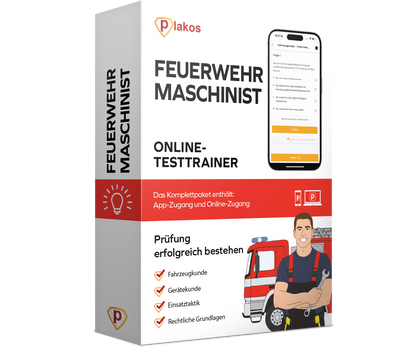 Feuerwehr Maschinist Prüfung 2026 Online Testtrainer