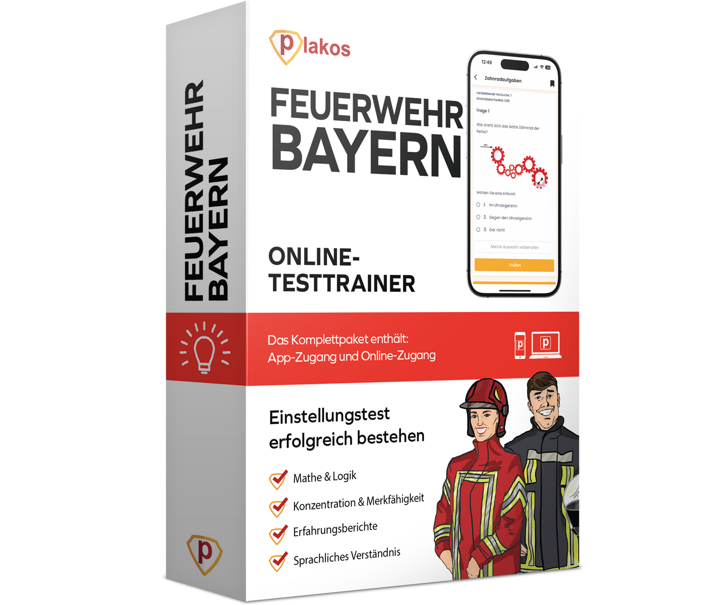Einstellungstest Feuerwehr Bayern 2026 Online Testtrainer