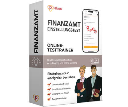 Finanzamt Einstellungstest 2026 Online Testtrainer