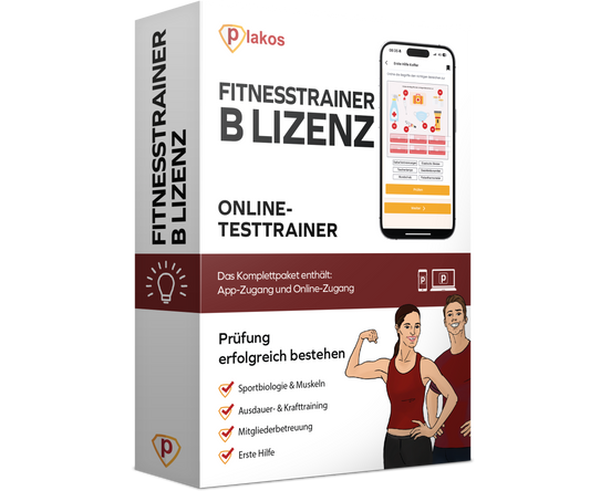 Fitnesstrainer B Lizenz 2026 Online Prüfungsvorbereitung