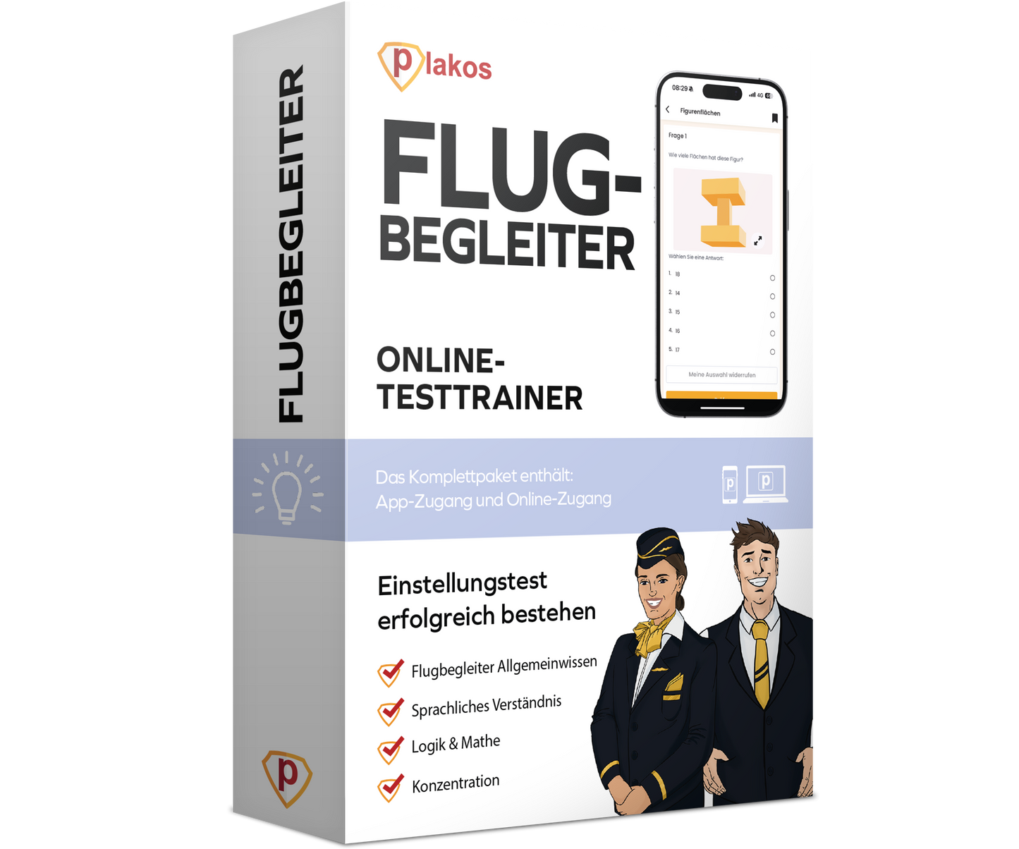 Flugbegleiter Einstellungstest 2026 Online Testtrainer