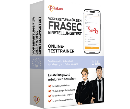 Vorbereitung für den Frasec Einstellungstest 2026 Online Testtrainer