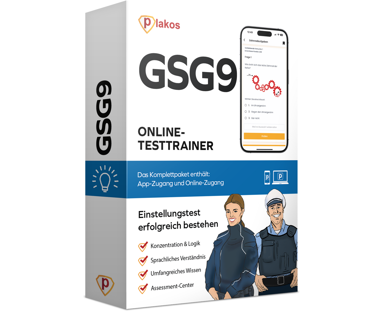GSG9 Einstellungstest 2026 Online Testtrainer