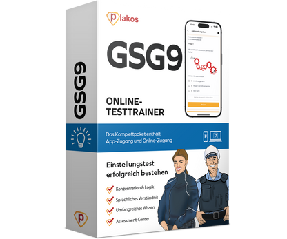 GSG9 Einstellungstest 2026 Online Testtrainer