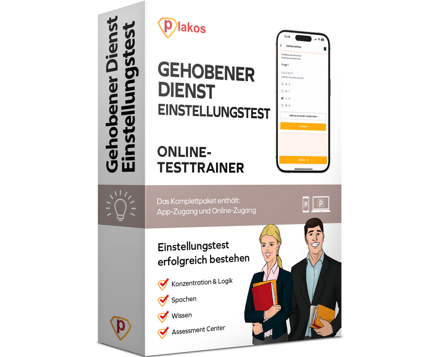 Einstellungstest Gehobener Dienst 2026 Online Testtrainer