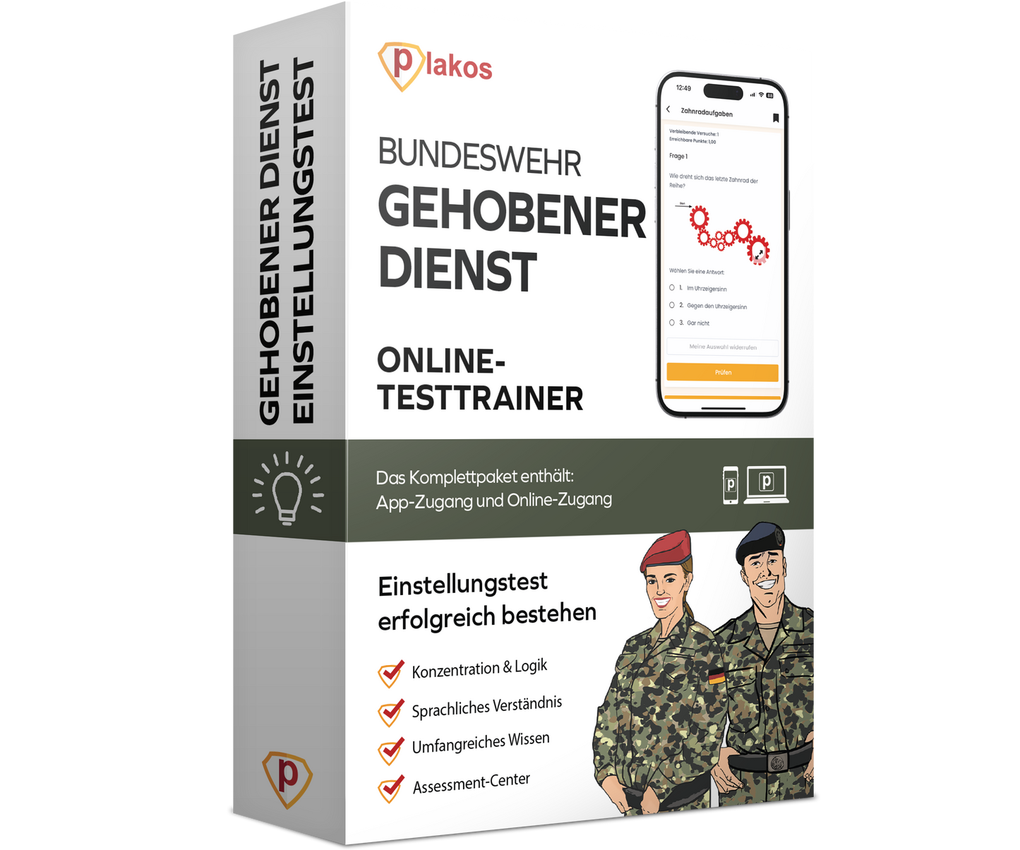 Bundeswehr Gehobener Dienst Einstellungstest 2026 Online Testtrainer