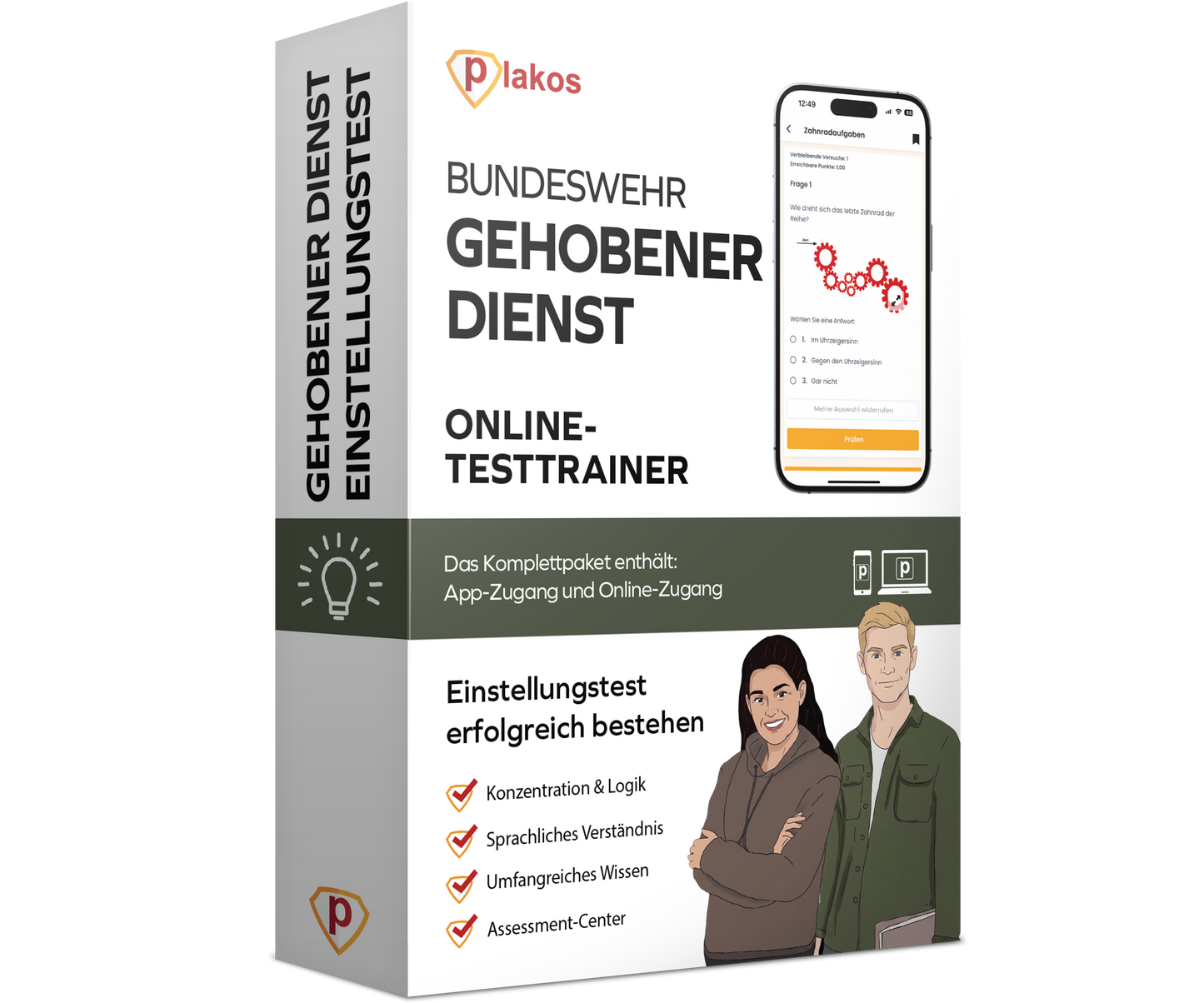 Bundeswehr Gehobener Dienst Einstellungstest 2026 Online Testtrainer