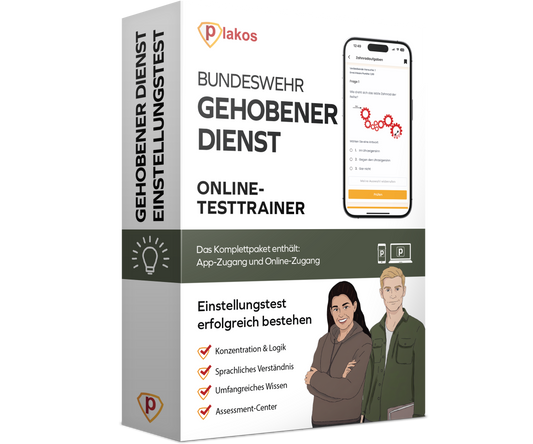 Bundeswehr Gehobener Dienst Einstellungstest 2026 Online Testtrainer
