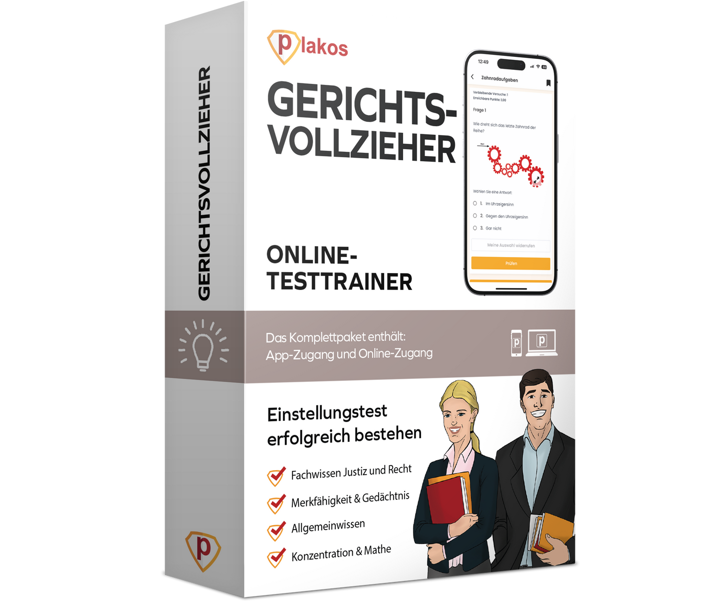 Einstellungstest Gerichtsvollzieher 2026 Online-Testtrainer