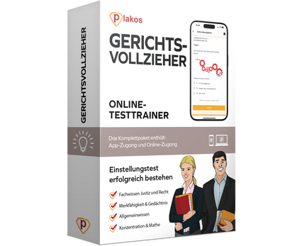 Einstellungstest Gerichtsvollzieher 2026 Online-Testtrainer