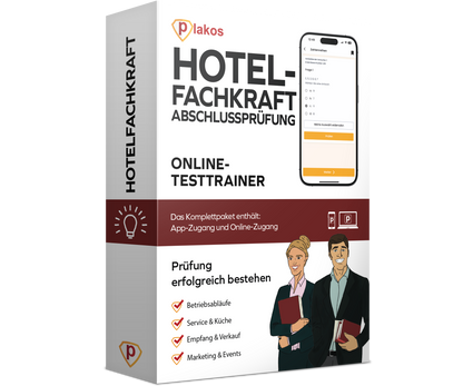 Hotelfachfrau / Hotelfachmann Abschlussprüfung 2026 Testtrainer