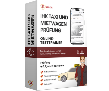 IHK Taxi und Mietwagen Prüfung 2026 Online Testtrainer