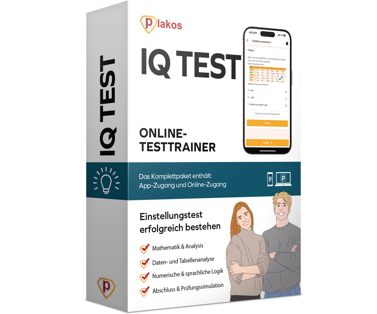 IQ Test / Mensa Test 2026 Online Testtrainer
