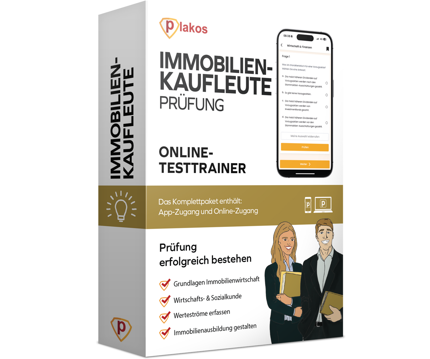 Prüfungsvorbereitung Immobilienkaufleute 2026 Online Testtrainer
