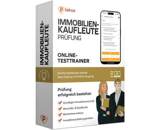 Prüfungsvorbereitung Immobilienkaufleute 2026 Online Testtrainer