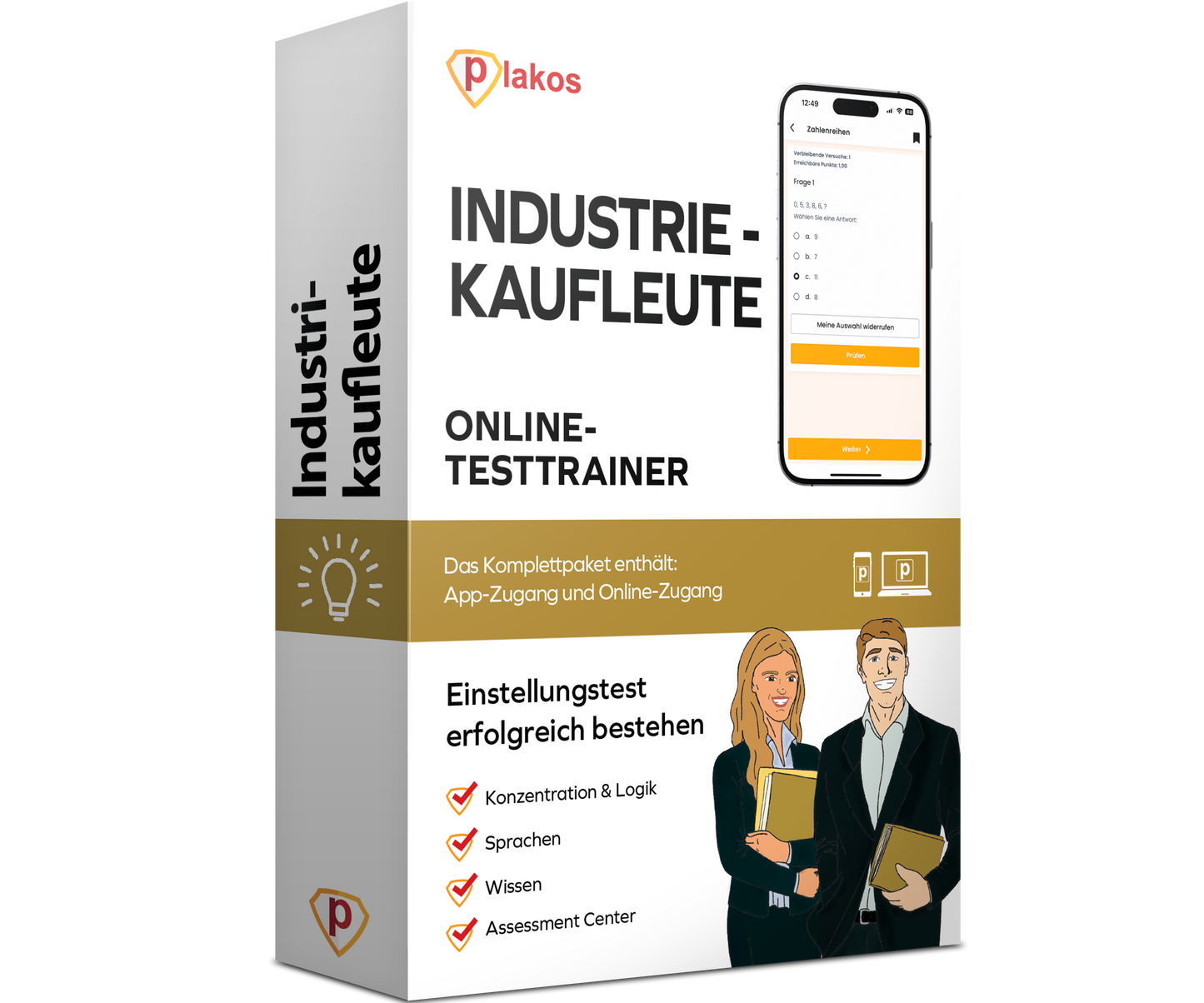 Industriekaufleute Einstellungstest 2026 Online Testtrainer