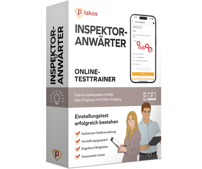 Einstellungstest Inspektoranwärter 2026 Online Testtrainer