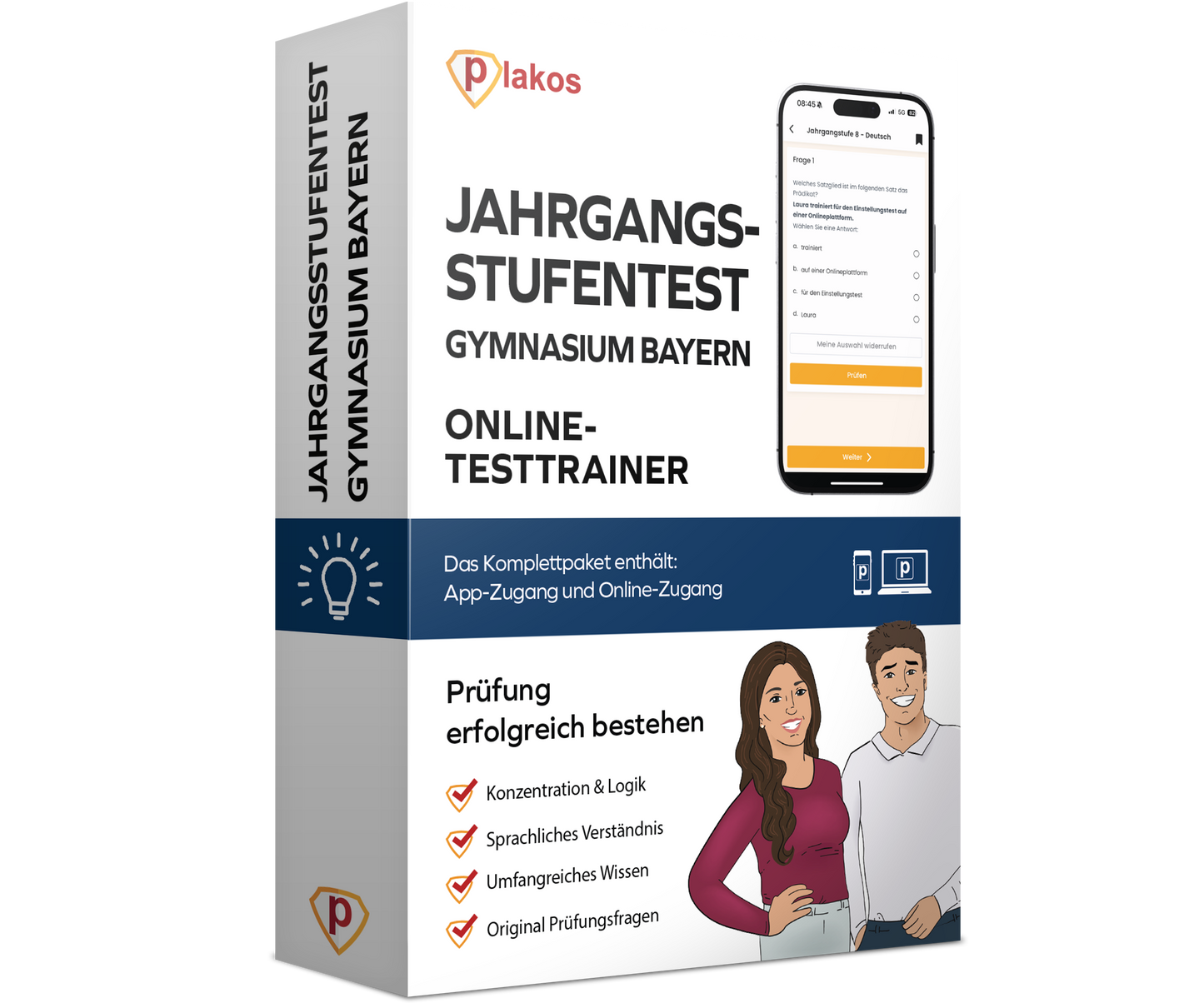 Jahrgangsstufentest Gymnasium Bayern 2026 Online Testtrainer