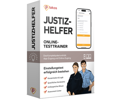 Justizhelfer Einstellungstest 2026 Online Testtrainer