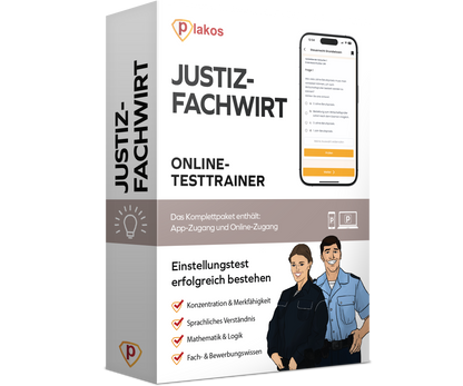 Justizfachwirt Einstellungstest 2026 Online Testtrainer