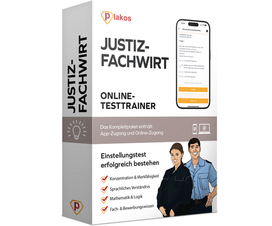 Justizfachwirt Einstellungstest 2026 Online Testtrainer