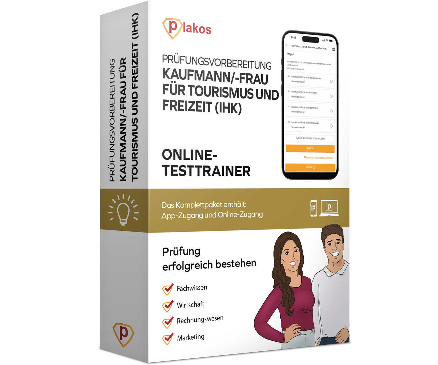 Prüfungsvorbereitung Kaufmann/-frau für Tourismus und Freizeit (IHK) 2026 Online Testtrainer