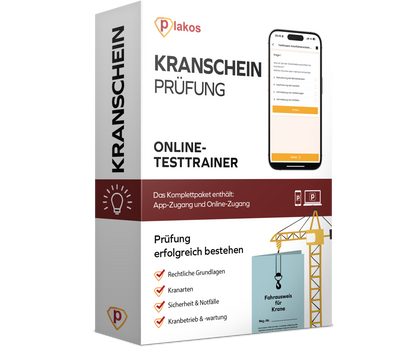 Kranschein Prüfung 2026 Online Testtrainer
