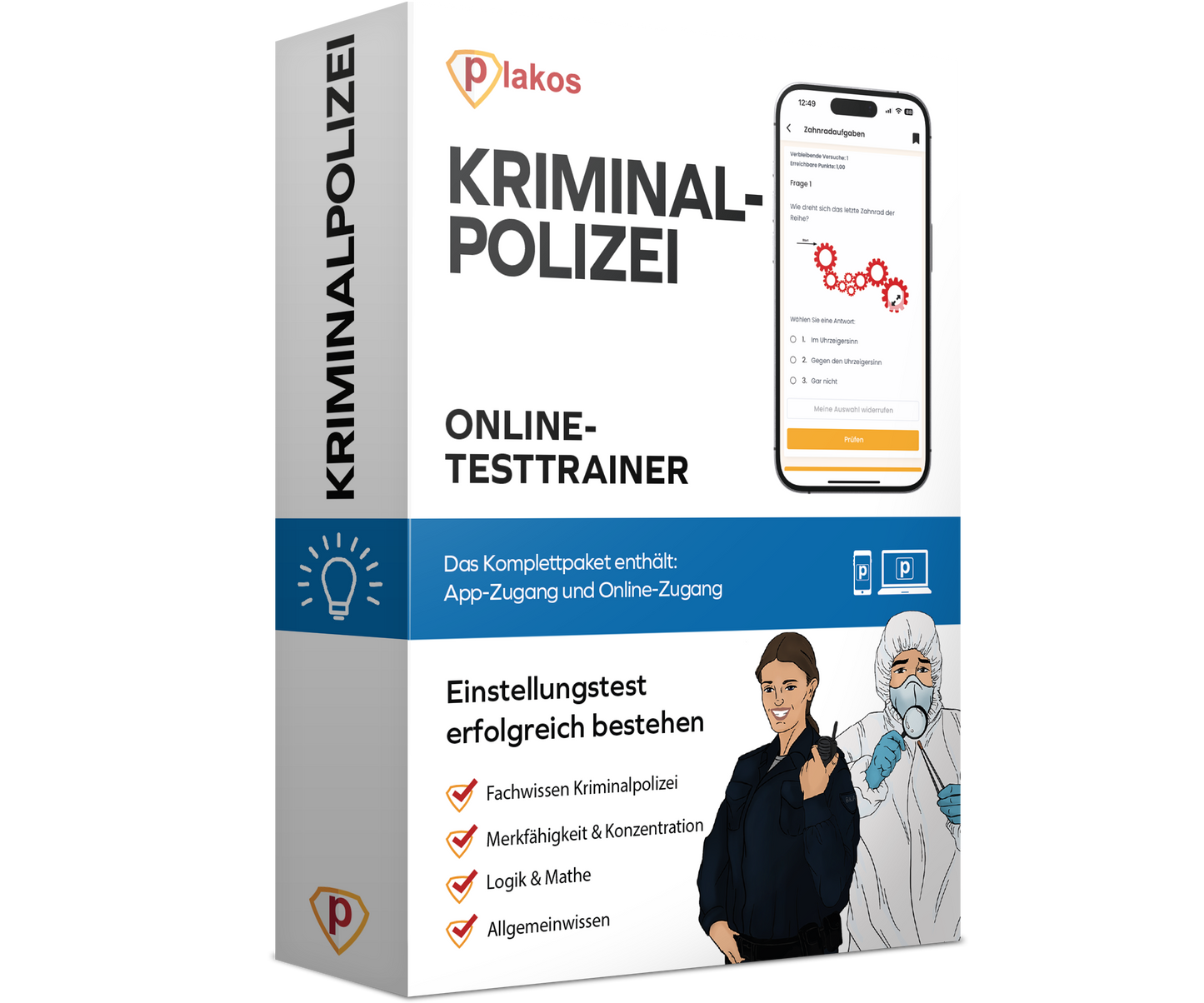 Kriminalpolizei Einstellungstest 2026 Online Testtrainer