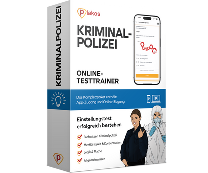 Kriminalpolizei Einstellungstest 2026 Online Testtrainer