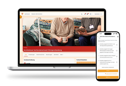 Sachkundenachweis Berufsbetreuer 2026 Online Testtrainer