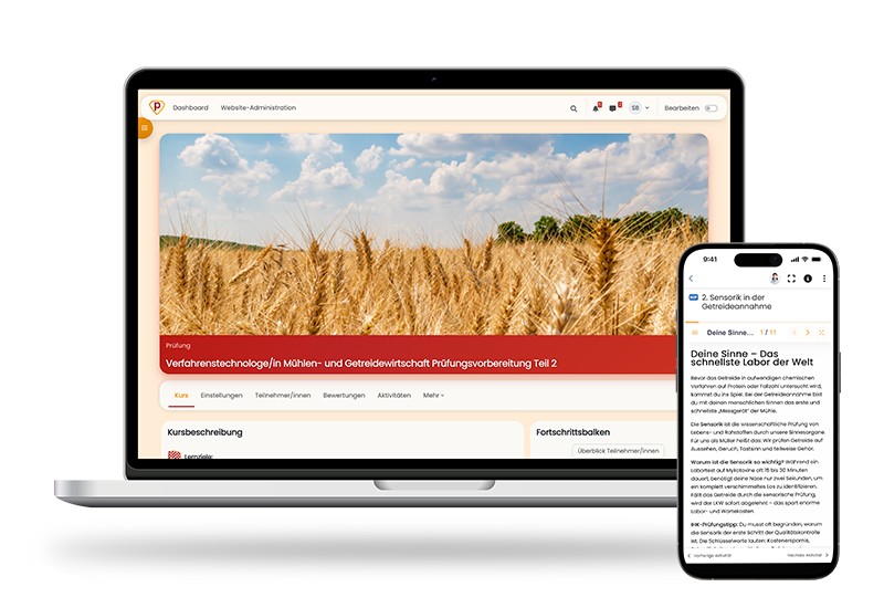 Verfahrenstechnologe Mühlen- und Getreidewirtschaft Teil 2 2026 Online Testtrainer