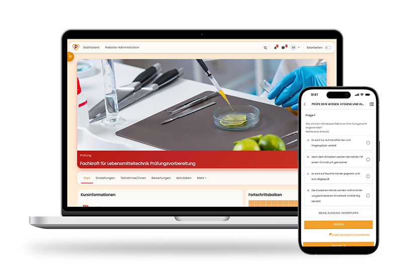 Fachkraft für Lebensmitteltechnik 2026 Online Testtrainer