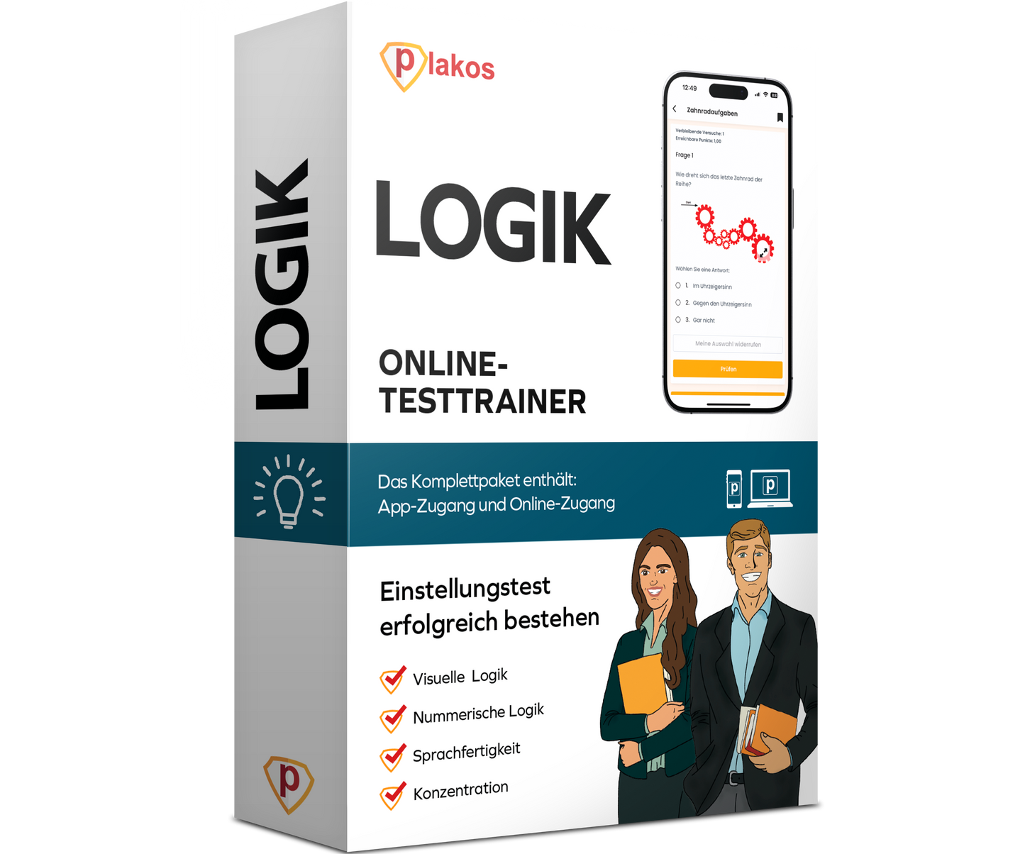 Logik Online Testtrainer 2026 – Logisches Denken üben