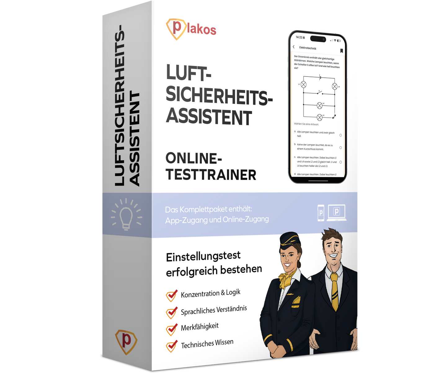 Luftsicherheitsassistent Einstellungstest 2026 Online Testtrainer