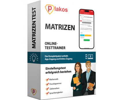 Matrizentest im Einstellungstest 2026 Online Testtrainer