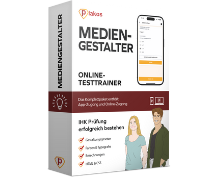 Mediengestalter/in Abschlussprüfung 2026 Online Testtrainer