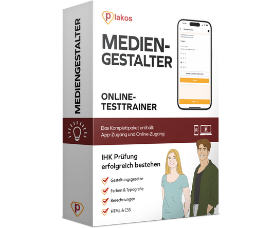 Mediengestalter/in Abschlussprüfung 2026 Online Testtrainer