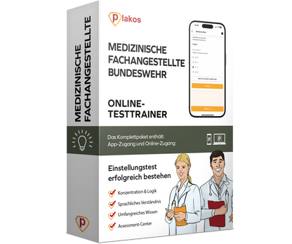 Medizinische Fachangestellte Bundeswehr Einstellungstest 2026 Online Testtrainer